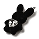 Flocky Resin Pendants&nbsp;RESI-E059-03B-2