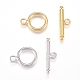 Brass Toggle Clasps&nbsp;KK-L189-23-1