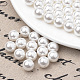 Eco-Friendly Plastic Imitation Pearl Beads Strands&nbsp;X-MACR-S285-4mm-04-1