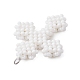 Seed Beads Beaded Charms&nbsp;PALLOY-MZ00358-01-4