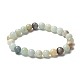 Natural Amazonite Bead Stretch Bracelets&nbsp;BJEW-K212-B-007-7
