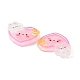Translucent Resin Cabochons&nbsp;X-CRES-O006-12-3