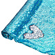 PVC Reversible Sequin Fabric&nbsp;DIY-WH0430-543F-1