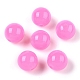 不透明なアクリルビーズ  ラウンド  スミレ  16mm  穴：3mm  210個/ 500g&nbsp;OACR-H038-09-06-1