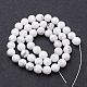 Natural Howlite Beads Strands&nbsp;GSR12mmC015-3