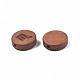 Laser Engraved Wood Beads&nbsp;WOOD-S053-53A-3