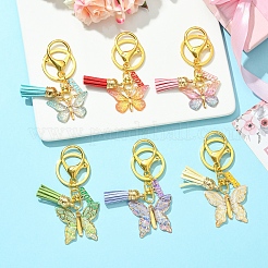Acrylic & Alloy Enamel Keychain&nbsp;KEYC-FS00026-05