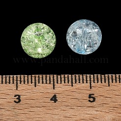 Transparent Crackle Acrylic Beads&nbsp;AC-CBA4496-12B