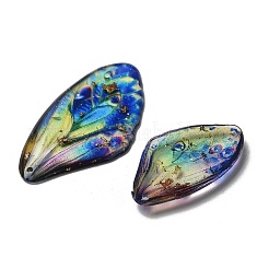 4Pcs Transparent Epoxy Resin Butterfly Wings Pendants&nbsp;RESI-C057-01B