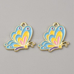 Alloy Enamel Pendants&nbsp;ENAM-WH0063-07A