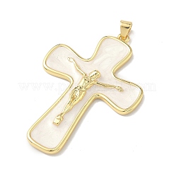 Brass Enamel Pendants&nbsp;KK-Z153-22G