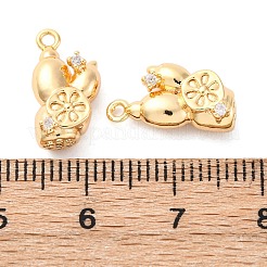 Brass Rhinestone Pendants&nbsp;KK-E793-18G
