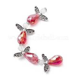 Angel Fairy Shape Electroplate Glass Beads Strands&nbsp;AJEW-JB01173-01