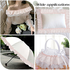 2M Silk Pleated Lace Trim Ribbon&nbsp;OCOR-CY0003-37B