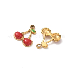 304 Stainless Steel Enamel Pendants&nbsp;SA-CBA03F8-02G
