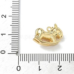 Brass Micro Pave Cubic Zirconia Pendants&nbsp;KK-I476-26