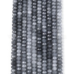 Imitation Jade Crackle Glass Beads Strands&nbsp;GLAA-N068-01A-A01