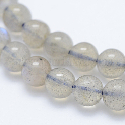Natural Labradorite Beads Strands&nbsp;G-J373-14-4mm