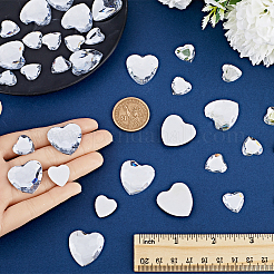 200Pcs 2 Style Acrylic Rhinestone Cabochons&nbsp;MACR-GF0001-03A
