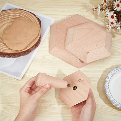 Wood Ceramic Bowl Molds&nbsp;WOOD-WH0030-98A