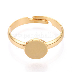 Brass Cuff Ring Findings&nbsp;LS-KK-N274-18G