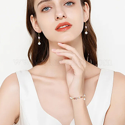 200Pcs 2 Styles ABS Plastic Imitation Pearl Pendants&nbsp;SACR-HS0001-02