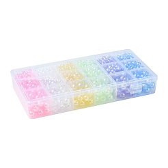 DIY Round Transparent Acrylic Beads Bracelets Making Kits&nbsp;DIY-FS0008-17