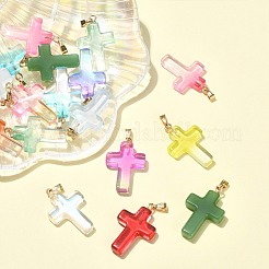 30Pcs 15 Colors Handmade Lampwork Pendants&nbsp;LAMP-CJ0001-50