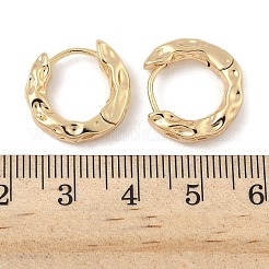 Brass Hoop Earrings&nbsp;EJEW-D320-23G
