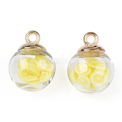Transparent Glass Globe Pendants&nbsp;LS-GLAA-TAC0003-03D