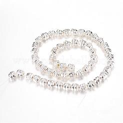 Electroplate Non-magnetic Synthetic Hematite Bead Strands&nbsp;G-Q465-27S