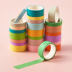 12 Colors DIY Scrapbook Decorative Adhesive Tapes&nbsp;DIY-TA0002-40
