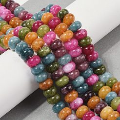Dyed Natural White Jade Beads Strands&nbsp;X-G-G107-A10-01