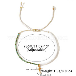 Bohemian Style Glass Seed Beads Braided Bead Bracelets&nbsp;LS-EC2544