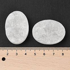 天然水晶カボション  水晶  オーバル  35~35.5x25~25.5x8.5~10.5mm&nbsp;G-K338-38C-03