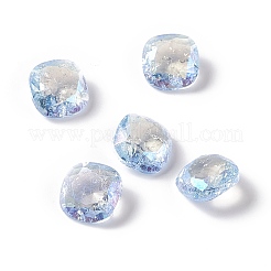 Crackle Moonlight Style K9 Glass Rhinestone Cabochons&nbsp;RGLA-J021-B-IO