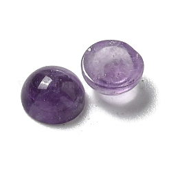 天然石アメジストカボション  半円  5x2.5mm&nbsp;G-Q173-01B-06