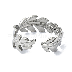 304 Stainless Steel Cuff Rings&nbsp;RJEW-M019-36P