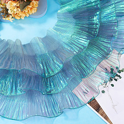 5 Yards Polyester Ruffled Ribbon&nbsp;OCOR-TA0004-06C