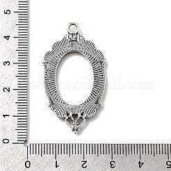 Vintage Tibetan Style Alloy Pendant Cabochon Bezel Settings&nbsp;X-TIBEP-O006-35AS