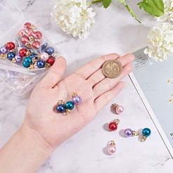 Acrylic Imitation Pearl Pendants&nbsp;IFIN-PH0023-63G