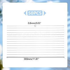 304 Stainless Steel Wire&nbsp;STAS-WH0050-02B