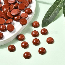 Natural Red Jasper Cabochons&nbsp;X-G-H1596-FR-10mm-15