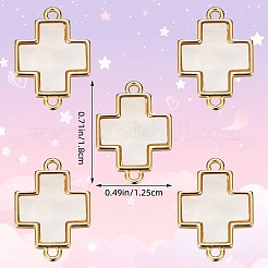 5Pcs Brass Links&nbsp;KK-SZ0002-46