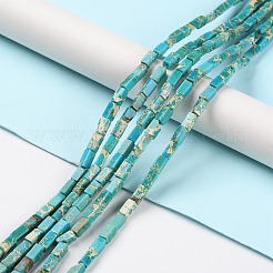 Natural Imperial Jasper Beads Strands&nbsp;G-M401-B02