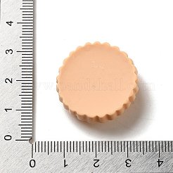 Opaque Resin Imitation Food Decoden Cabochons&nbsp;CRES-H001-03G