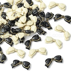 40Pcs 2 Colors Opaque Acrylic Beads&nbsp;SACR-CJ0001-91