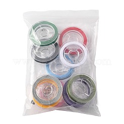 10 Rolls 10 Colors Nylon Braided Cord&nbsp;NWIR-FS0001-03