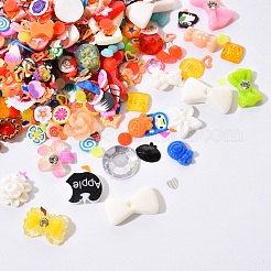 3D Polymer Clay & Resin Cabochons Nail Art Decorations&nbsp;MRMJ-R129-50