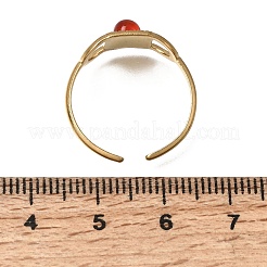 304 Stainless Steel Cuff Open Rings&nbsp;RJEW-F213-01G-08